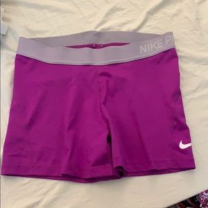 GUC nike pro spandex shorts